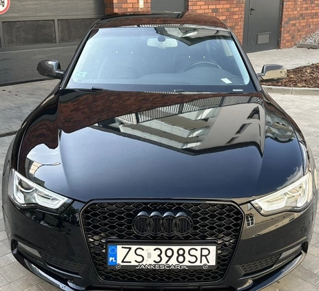 Audi A5 cena 64900 przebieg: 160000, rok produkcji 2012 z Szczecin małe 254